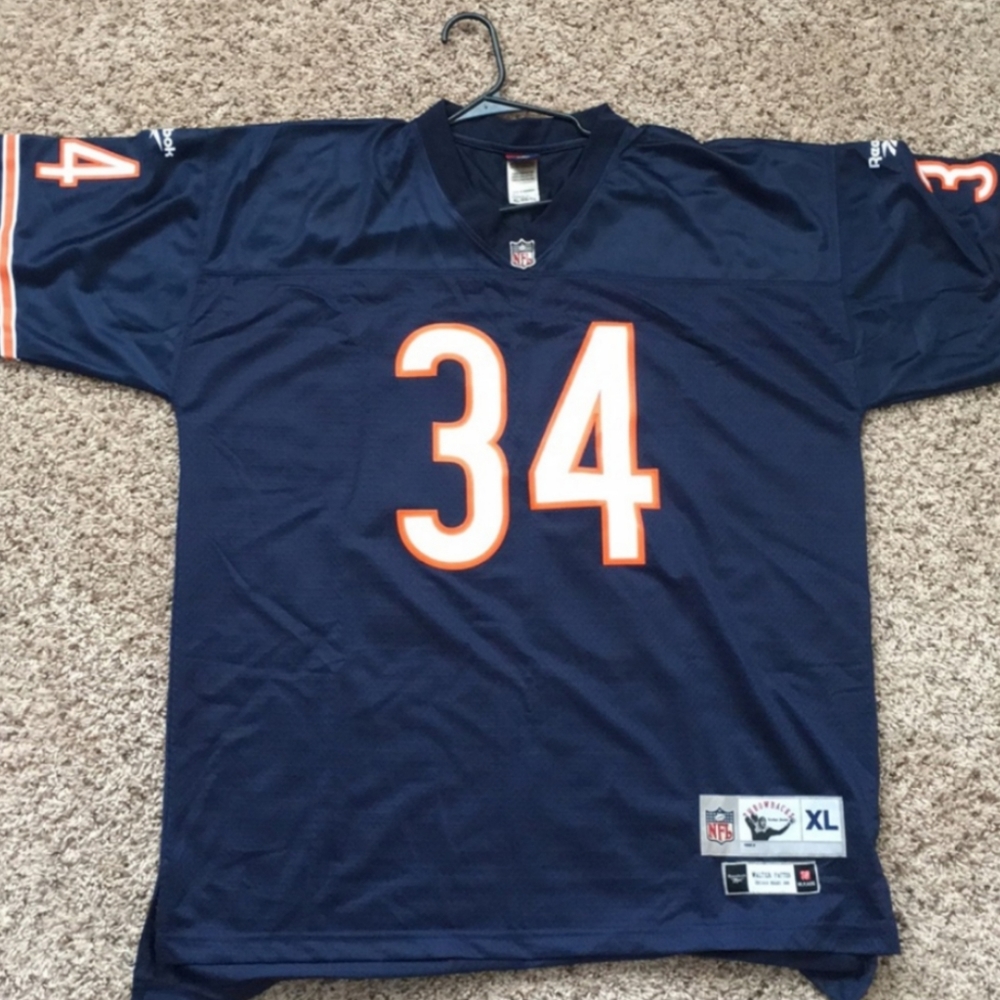 WALTER PAYTON #34 Chicago bears Jersey
